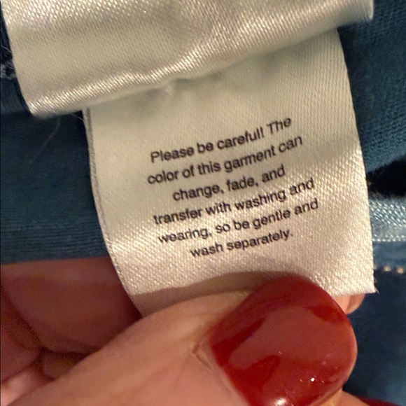 Anthropologie Pilcro The Skipper High Rise Cropped Wide Leg Pants Teal Blue 26P - Picture 12 of 13